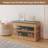 7 Pair Shoe Storage Bench