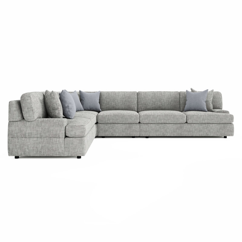 Bernhardt Serena 4 - Piece Upholstered Sectional, 30.5" H x 143" W x 111" D, Left Hand Facing