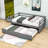 Ekaoluchuku Twin Size Wood Daybed with Trundle-1448614159