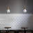 Linear Knurl 1 - Light Sphere Pendant-633034894