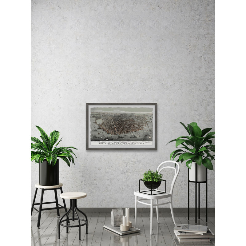 « the city of san francisco » par marmont hill, reproduction d’image sur papier, H 16 po x l 24 po
