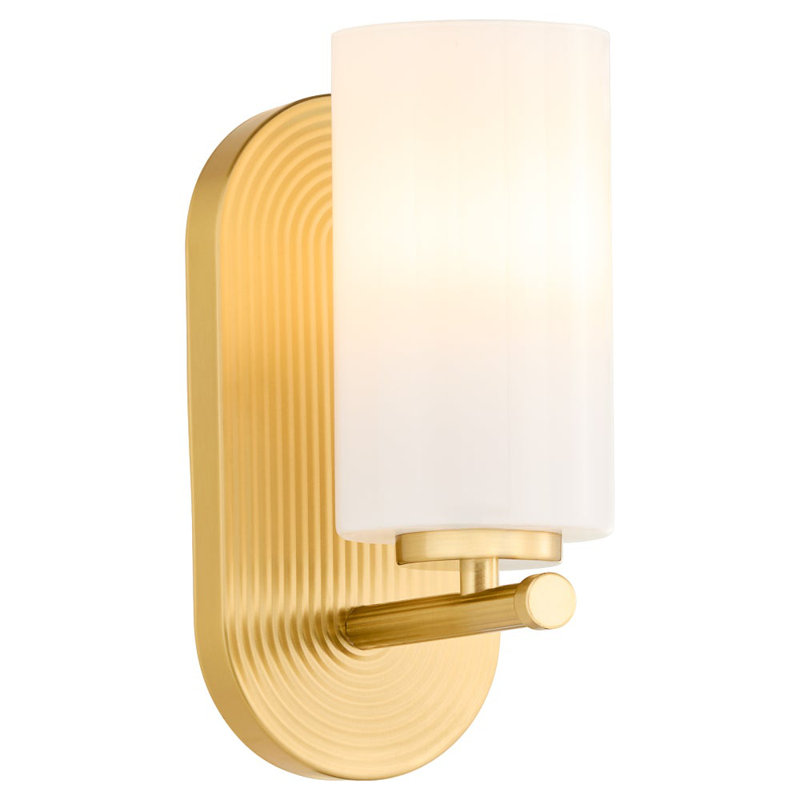 Belinder 1LT WALL MT - AGB, Antique Brass