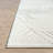 Abani Cupp COZ130A Modern Cream Grey Criss Cross Intertwined Lines Area Rug-314199574
