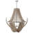 Kayla 6 - Light Dimmable Empire Chandelier