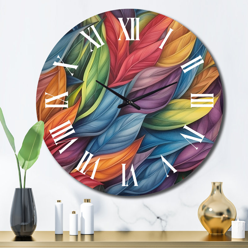 Horloge murale vintage rétro, Grand