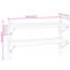Hamida Stainless Steel Bracket Shelf-398641085