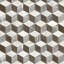 Marbre hexagonal à jet d'eau, 3 couleurs blanc gris noir, marbre naturel, pour plancher et mur, carreau de marbre poli, pierre naturelle, marbre véritable, marbre véritable, 1 boîte de 12 pièces