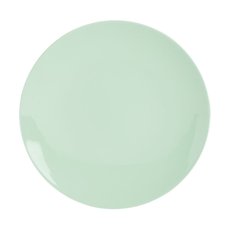 Mint Green Melamine 12-Piece Dinnerware Set, Service for 4