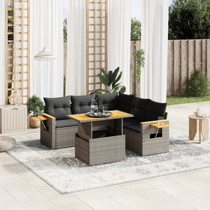 Ensemble de canapé de jardin Vidaxl