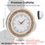 Annwyn Glass Wall Clock-1467128378