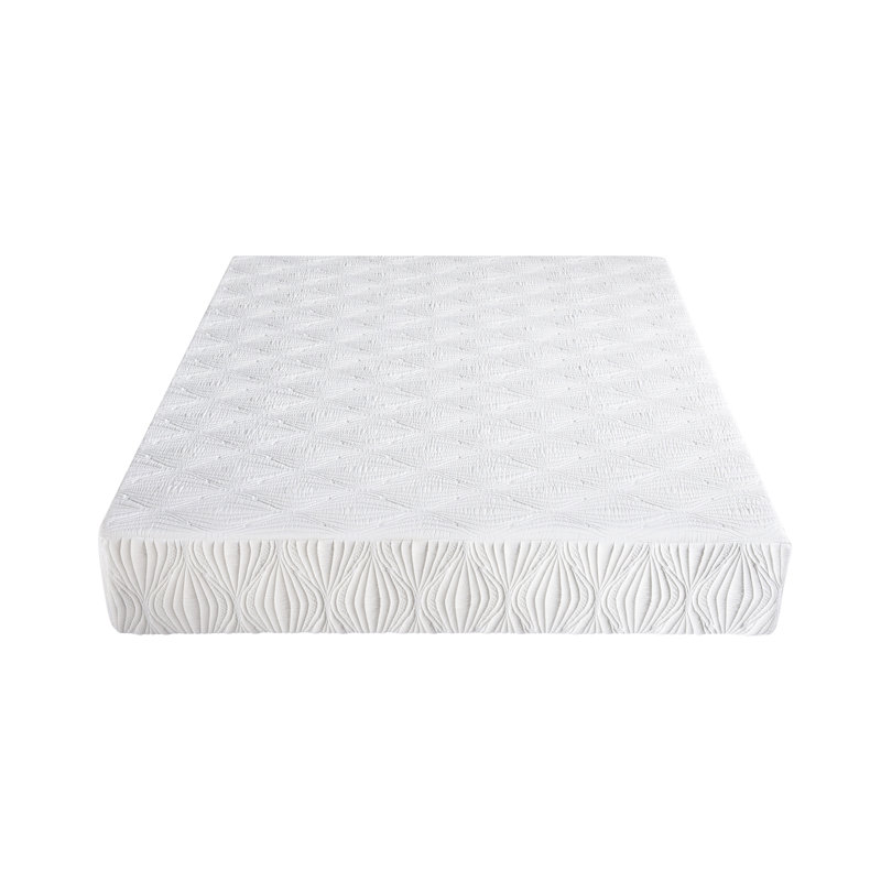 Matelas en mousse viscoélastique imprégnée de gel Visco, format double, confort rafraîchissant, Full