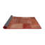 Tapis abstrait brun / rouge-1828932599