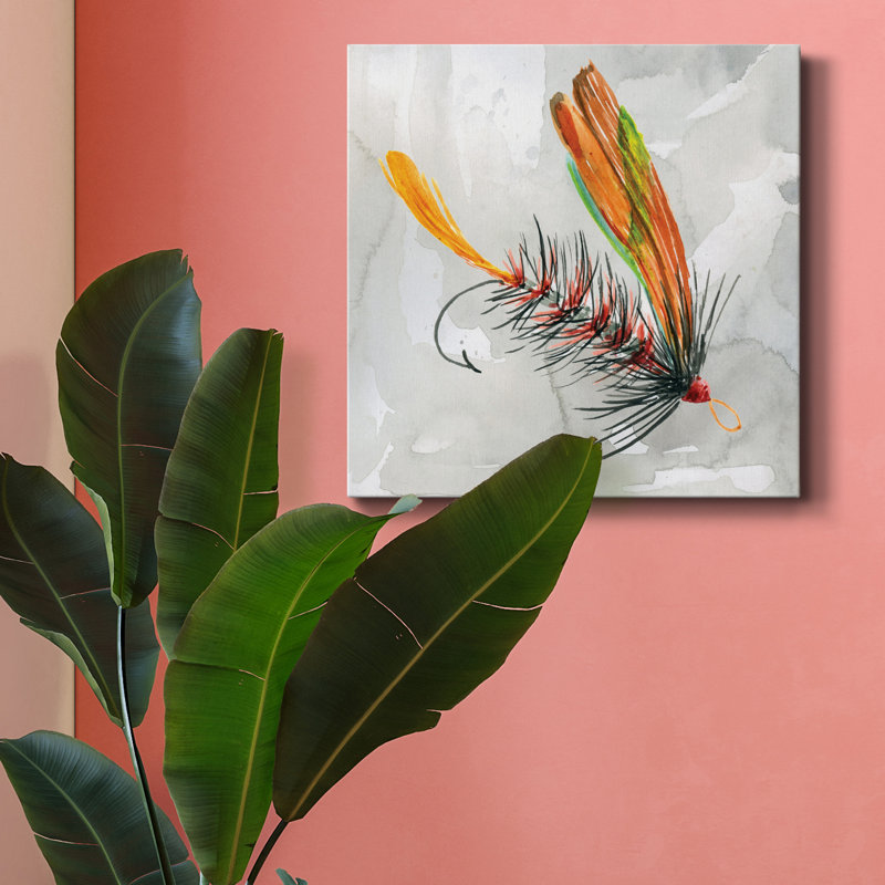 " Fly Hook II ", 16" H x 16" W x 1" D