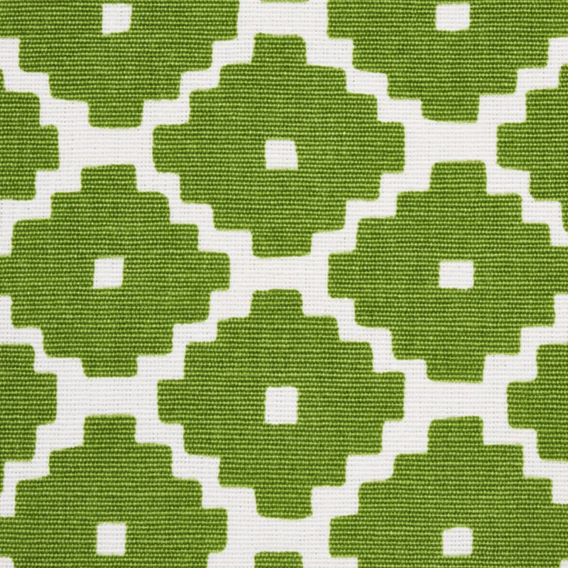 Ziggurat Fabric, Green