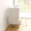 Gorham 202.69cm Bathroom Vanity Base Only in White