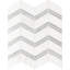 Calabria Frost Chevron 12 in. x 12 in. Polished Marble Mosaic Floor and Wall Tile