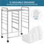 12 Drawer Storage Drawer with Locking Wheels