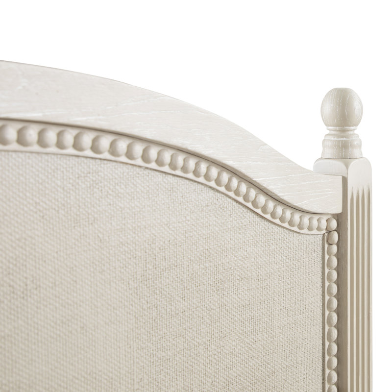 Caroline Bed - White, Twin