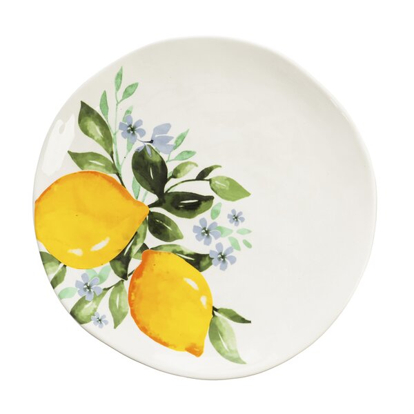 Gracie Oaks 1'' Ceramic Dinner Plate | Wayfair