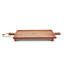 Gatherings Footed Serving Tray With Handles