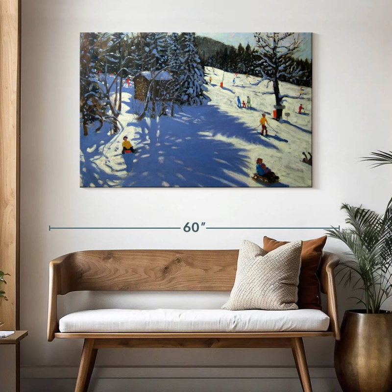 Sireci Mountain Hut Morzine, 32" H x 48" W