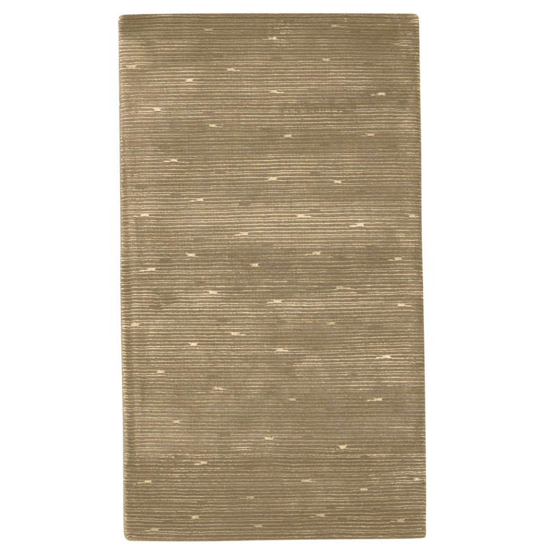Tapis rectangulaire noué à la main