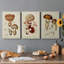 Mushroom Variétés I - Toile tendue avec châssis de qualité supérieure - prête à être accrochée-1158781041