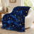 1pc Cozy Starry Night Flannel Blanket, Deep Blue Galaxy Pattern Plush Throw, Super Soft Warm Lightweight Blanket for Couch Sofa Bed Living Room Dorm Office Travel, Home Decor All-Season Gift-135864711