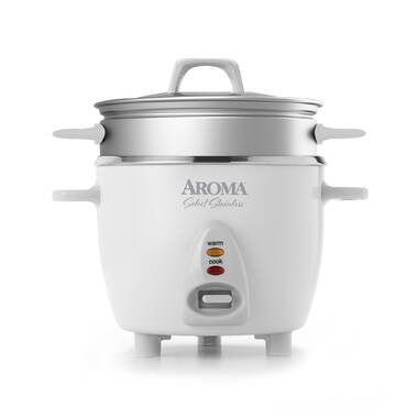 Rice Cooker Stainless Steel Inner Pot 14 Cup Cooked or 7 Cup