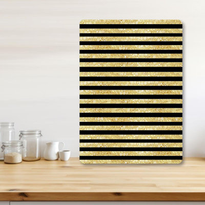 Flourish Premium Tempered Glass Cutting Board, 9.8 x 13.8 inches | 100% Antibacterial, Easy Clean, Non-Slip Silicone Feet | Durable Kitchen Essential for Safe Food Preparation, Stylish and Functional Design