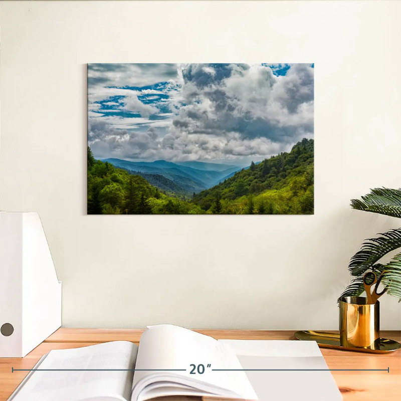 Alvord Smoky Mountains Valley, H 8 po x l 12 po