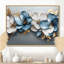 Tulipes bleues et bleues, rivière I, art mural-146270077-146270079-101973749
