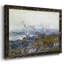 Vue de Rouen vue de la côte Sainte, reproduction d'art sur toile-96278857-96278858