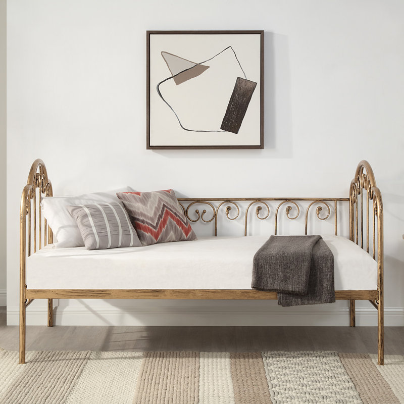 Fredric Metal Daybed, Gold