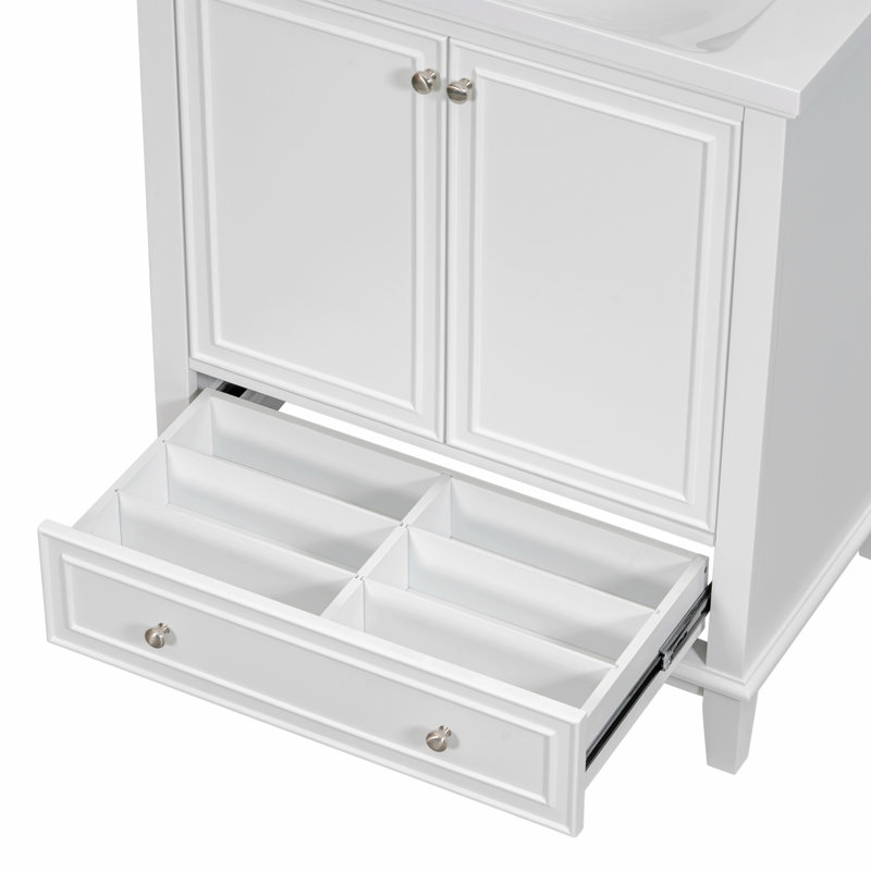 Meuble-lavabo 30 po sans lavabo, Blanc