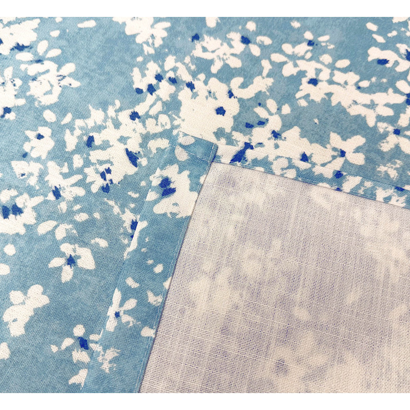 Cantonnière sur mesure Denicia, Turquoise