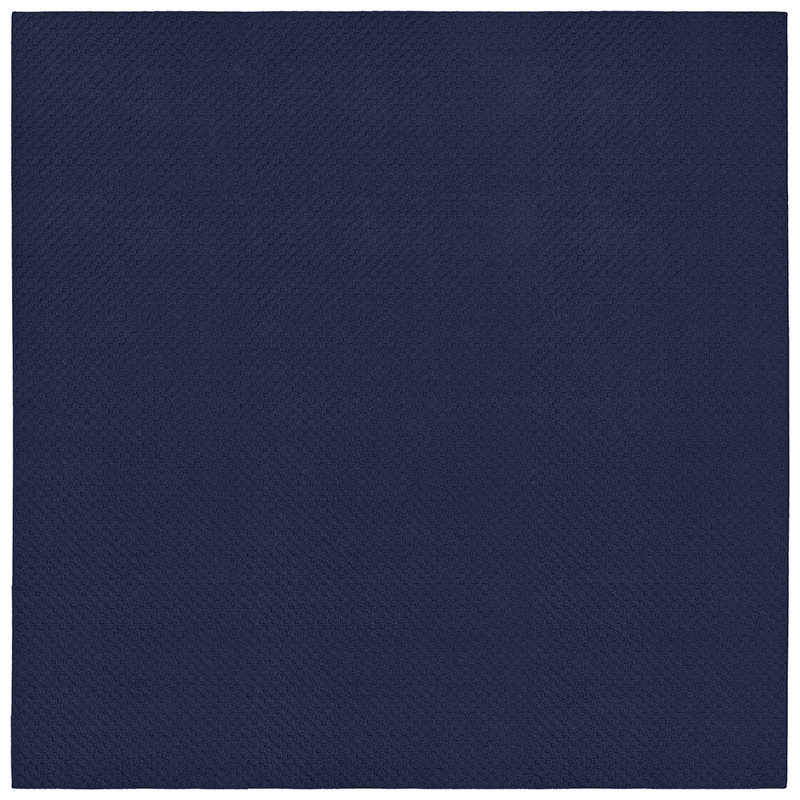 Tapis bleu marine touffeté Lomax
