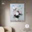 "Hydrangea Blossoms III", impression murale sur toile par Art Remedy, cadre blanc, 36 x 45-1941680597-1941680595