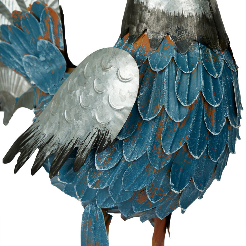Statue de jardin coq 23 po H