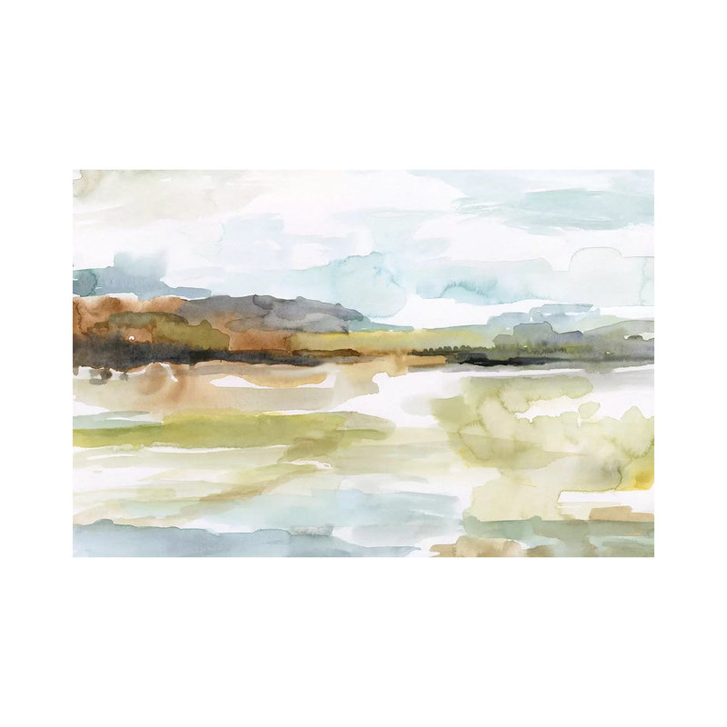 Faraway by Nan - Painting on Canvas, Wrapped Canvas, 20.32 cm H x 30.48 cm W