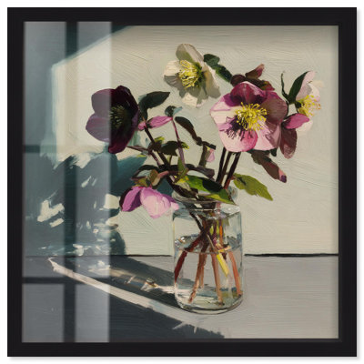 «Winter Bloom», reproduction d'art par Shadowbox par Art Remedy