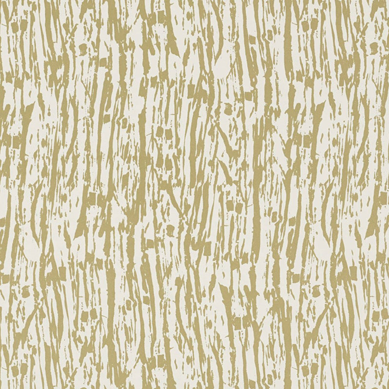 Tree Texture Wallpaper, Pale Gold
