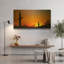 « Coucher de soleil dans le désert » de Jonathan Ross, tableau mural en métal doré, 122 x 61 cm-611268569