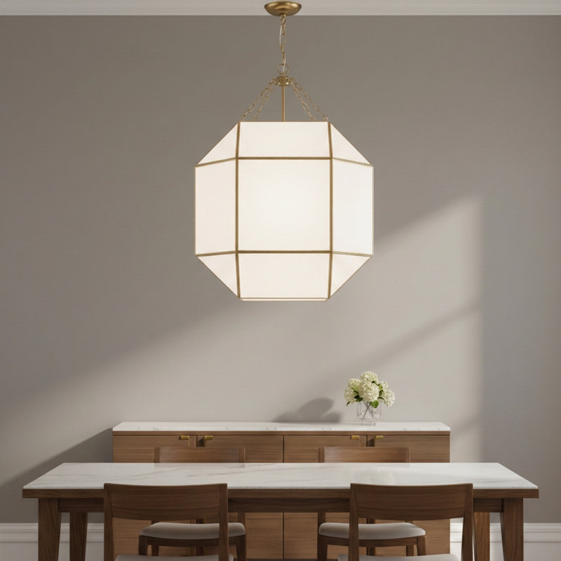 Morrison 4 - Light Pendant, Satin Brass, No