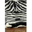 Lilianna Handmade Tufted Faux Cowhide Black Area Rug-117579603