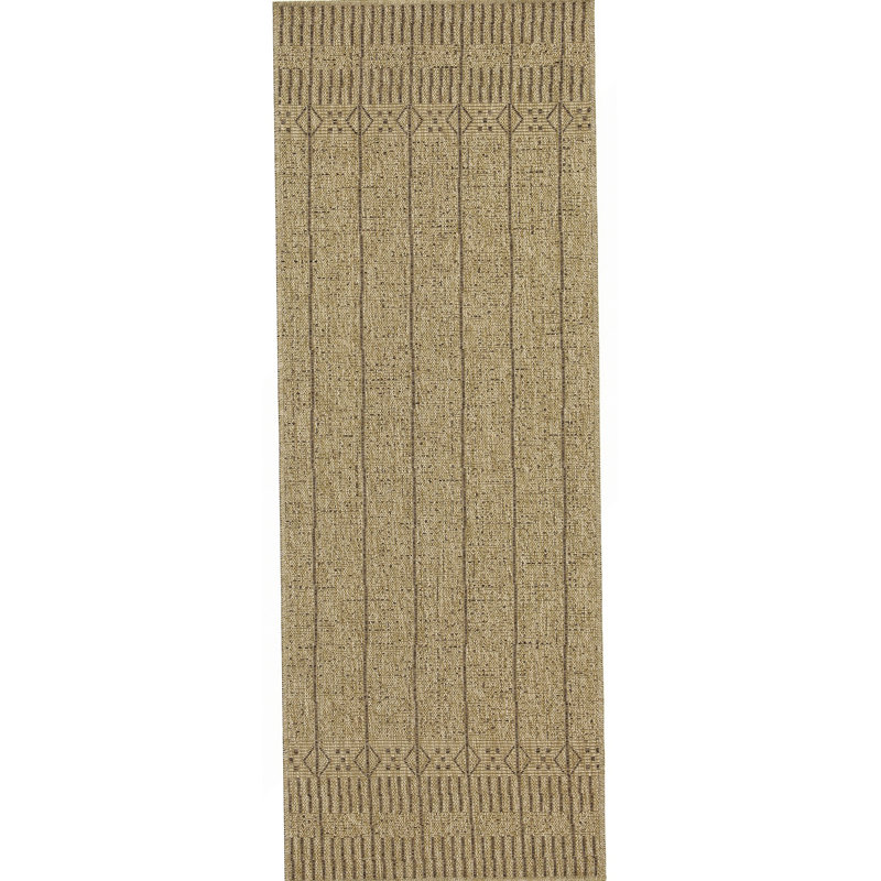 Earth Mocha Indoor/Outdoor Area Rug, Rectangle 7'10" x 10'3"