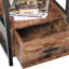Tables de chevet avec tiroir, table d'appoint en bois