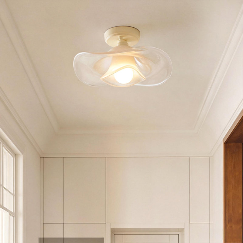 Plafonnier 3 couleurs 11,81 po French Soft Glass