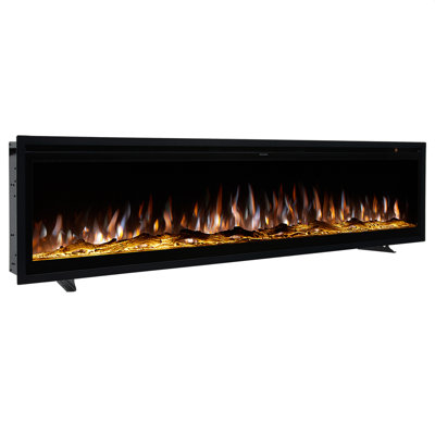 Electric Fireplace with Remote Included, 12 Flame Colours