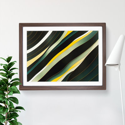 XH1022-7665X Select Abstract - Single Picture Frame Painting